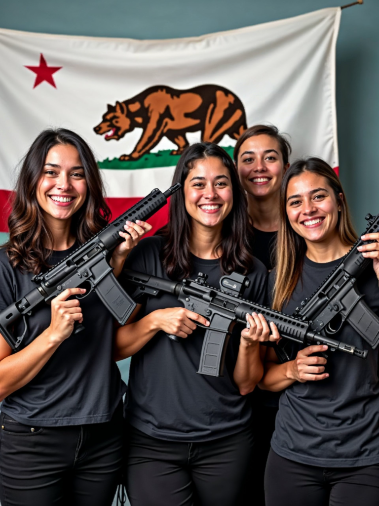 Proud Californians celebrating AR-15 ownership after ban lifted! California Assault Weapons Ban Overturned!