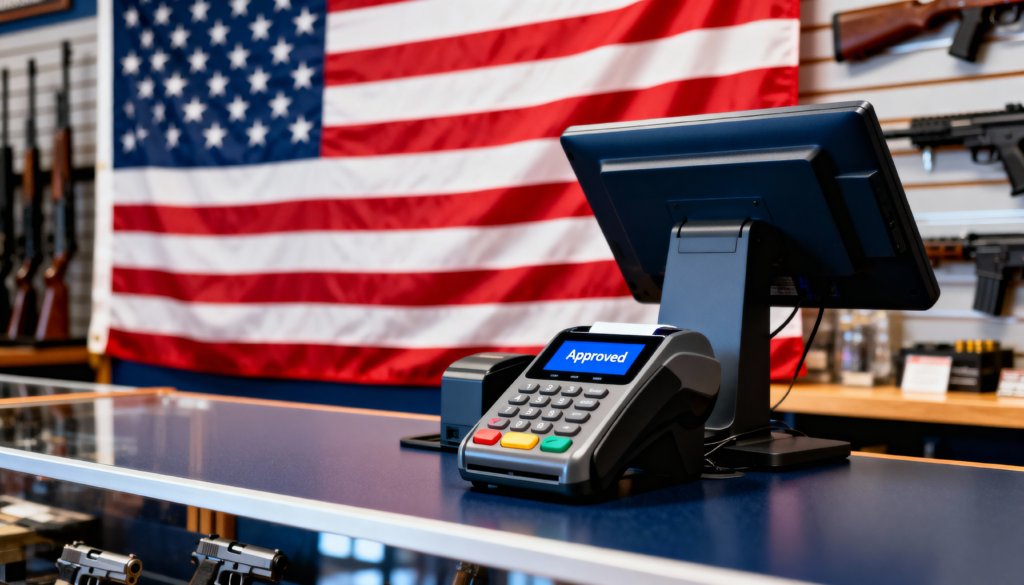 Firearms merchant account for FFL dealers with 2A-friendly payment processor and same-day funding.